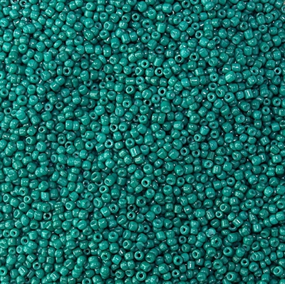 Seed beads 11/0 flaske grøn,10 gram