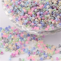 Seed beads 11/0, pastelmix, 10 gram